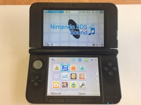 KONSOLA NINTENDO 3DS XL NIEBIESKA + USB + RYSIK
