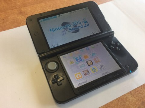 KONSOLA NINTENDO 3DS XL NIEBIESKA + USB + RYSIK