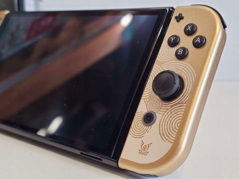 KONSOLA NINTENDO SWITCH OLED ZELDA TOTK EDITION + KARTA 128 GB