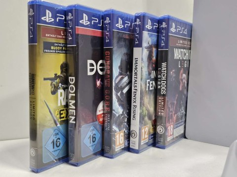 KONSOLA SONY PLAYSTATION 5 825GB Z NAPĘDEM BLU-RAY + ŚLICZNY PAD + 5 GIER