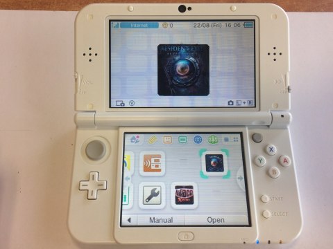 ŁADNA KONSOLA NEW NINTENDO 3DS XL BIAŁA + GRA MINECRAFT + RESIDENT EVIL REV