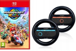 MARIO KART WORLD + DWIE KIEROWNICE [NS2] NINTENDO SWITCH 2