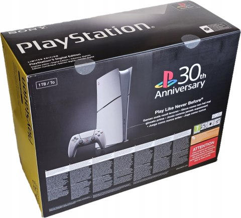 NOWA KONSOLA SONY PLAYSTATION 5 SLIM 1TB 30TH EDYCJA LIMITOWANA