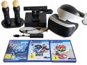 PLAYSTATION VR V2 PS4/PS5 + KAMERA V2 +2x MOVE +ŁADOWARKA +4 GRY DLA DZIECI