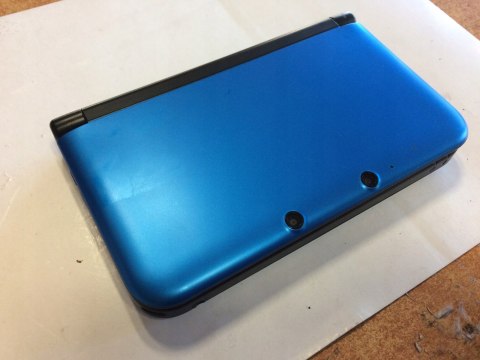 ZADBANA KONSOLA NINTENDO 3DS XL NIEBIESKA + USB + RYSIK + ETUI