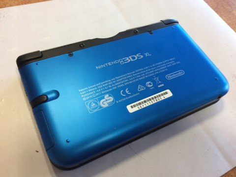 ZADBANA KONSOLA NINTENDO 3DS XL NIEBIESKA + USB + RYSIK + ETUI