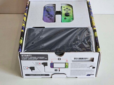 ZADBANA KONSOLA NINTENDO SWITCH OLED 64GB SPLATOON 3 LIMITED EDITION