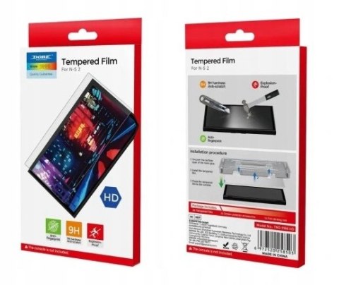 ZESTAW KONSOLA NINTENDO SWITCH 2 + MARIO KART + ETUI + SZKŁO + KIEROWNICE