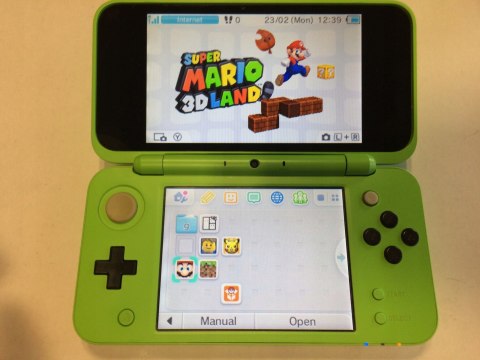 KONSOLA NINTENDO 2DS XL EDYCJA MINECRAFT + GRA MINECRAFT + MARIO 3D LAND