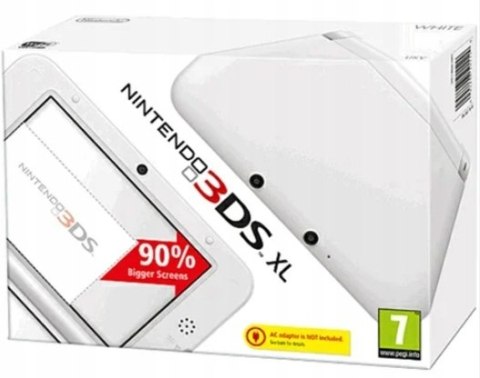 KONSOLA NINTENDO 3DS XL BIAŁA + RYSIK + PUDEŁKO + USB