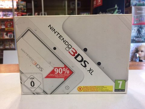 KONSOLA NINTENDO 3DS XL BIAŁA + RYSIK + PUDEŁKO + USB