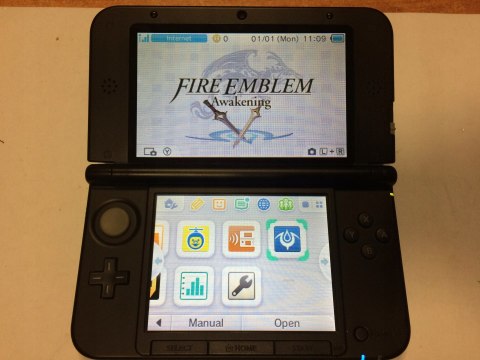 KONSOLA NINTENDO 3DS XL NIEBIESKA EDYCJA FIRE EMBLEM + GRA FIRE EMBLEM AWAK