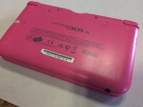KONSOLA NINTENDO 3DS XL RÓŻOWA + RYSIK + PUDEŁKO + USB