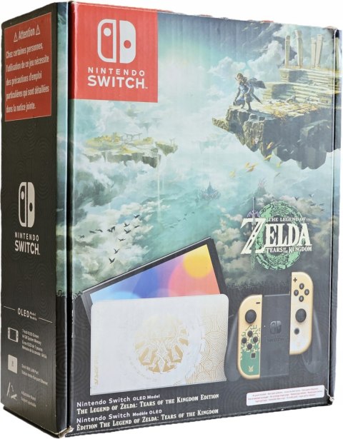 KONSOLA NINTENDO SWITCH OLED ZELDA TOTK EDITION TEARS OF THE KINGDOM