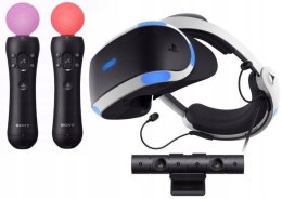 SONY PLAYSTATION VR V2 PS4 + KAMERA + 2 MOVE