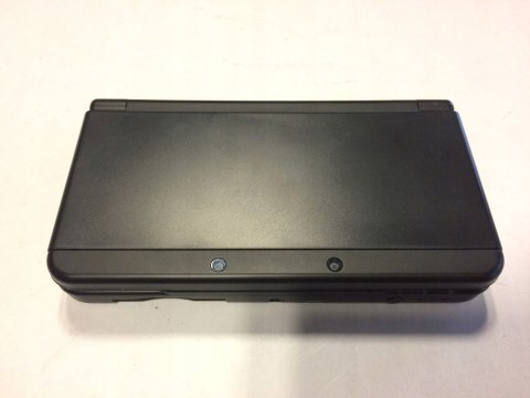 ZADBANA KONSOLA NEW NINTENDO 3DS CZARNA + RYSIK + PUDEŁKO + ŁADOWARKA