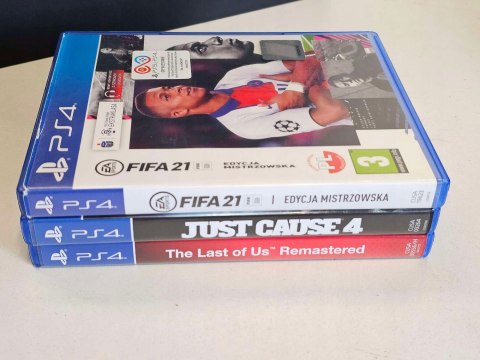 ZADBANA KONSOLA SONY PLAYSTATION 4 PRO 1TB + PAD + 3 GRY