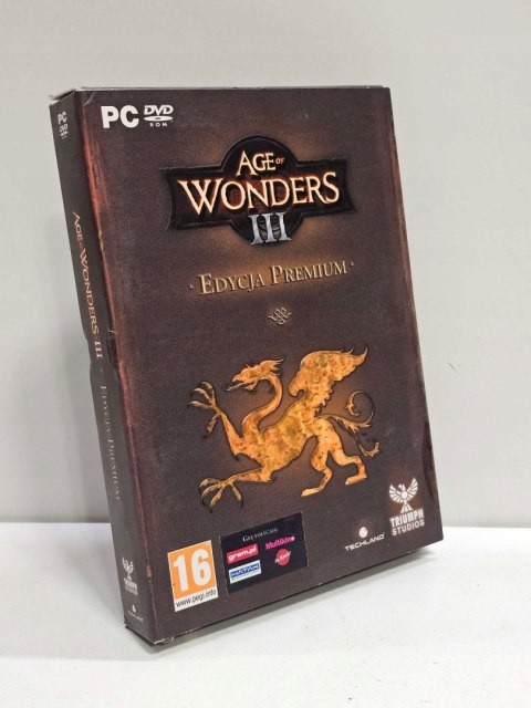 AGE OF WONDERS III EDYCJA PREMIUM [PC] NOWA W FOLII
