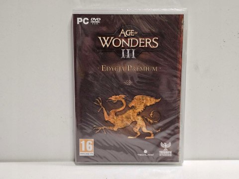 AGE OF WONDERS III EDYCJA PREMIUM [PC] NOWA W FOLII