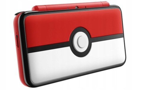 BARDZO ŁADNA KONSOLA NINTENDO 2DS XL EDYCJA POKE BALL + ŁADOWARKA + RYSIK