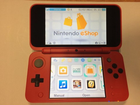 BARDZO ŁADNA KONSOLA NINTENDO 2DS XL EDYCJA POKE BALL + ŁADOWARKA + RYSIK