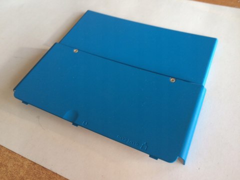 COVER PLATES NIEBIESKIE / ODUBOWA / PANEL DO NINTENDO NEW 3DS