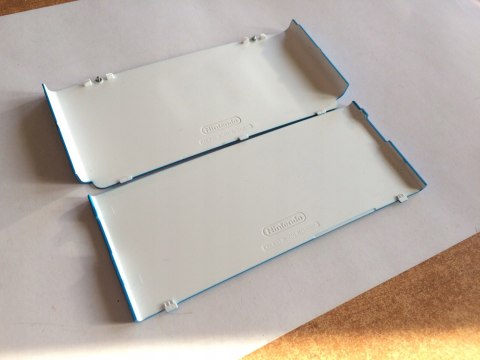 COVER PLATES NIEBIESKIE / ODUBOWA / PANEL DO NINTENDO NEW 3DS