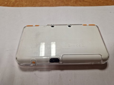 KONSOLA NEW NINTENDO 2DS XL BIAŁO-POMARAŃCZKOWA + RYSIK