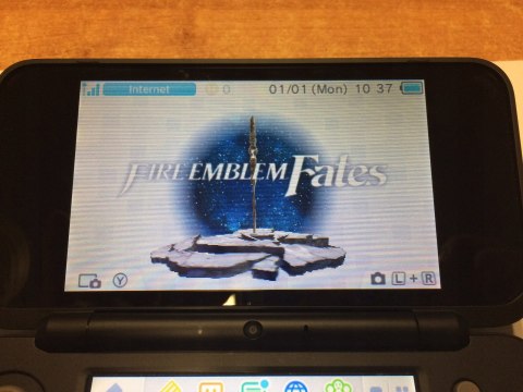 KONSOLA NEW NINTENDO 2DS XL NIEBIESKO-CZARNA W PUDEŁKU + FIRE EMBLEM FATES