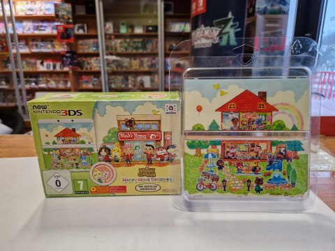 KONSOLA NEW NINTENDO 3DS BIAŁA + ANIMAL CROSSING + DODATKOWE COVER PLATE'Y
