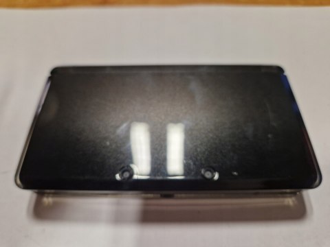 KONSOLA NINTENDO 3DS CZARNA + PUDEŁKO + ŁADOWARKA + KARTA PAMIĘCI