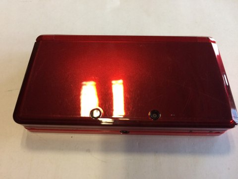 KONSOLA NINTENDO 3DS CZERWONA + ŁADOWARKA + PUDEŁKO+ DOCK