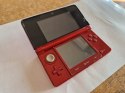 KONSOLA NINTENDO 3DS CZERWONA + ŁADOWARKA + PUDEŁKO