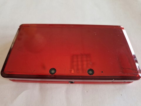 KONSOLA NINTENDO 3DS CZERWONA + ŁADOWARKA + PUDEŁKO