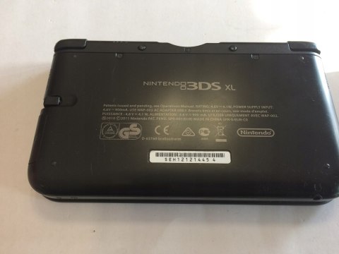 KONSOLA NINTENDO 3DS XL CZARNA + RYSIK + USB + SUPER MARIO 3D LAND