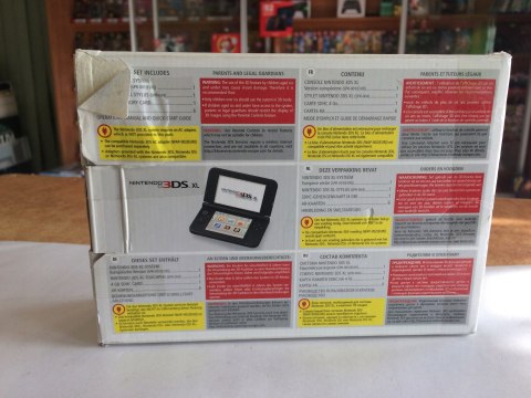 KONSOLA NINTENDO 3DS XL CZARNA + RYSIK + USB + SUPER MARIO 3D LAND