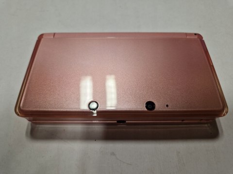 KONSOLA NINTENDO 3DS RÓŻOWA + ŁADOWARKA + ETUI + RYSIK
