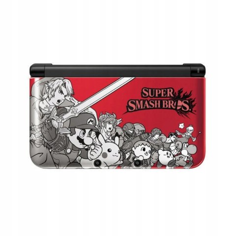 ŁADNA CZERWONA KONSOLA NINTENDO 3DS XL SMASH BROS LIMITED EDITION + GRA