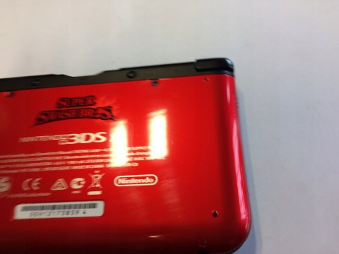 ŁADNA CZERWONA KONSOLA NINTENDO 3DS XL SMASH BROS LIMITED EDITION + GRA