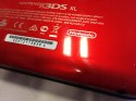 ŁADNA CZERWONA KONSOLA NINTENDO 3DS XL SMASH BROS LIMITED EDITION + GRA