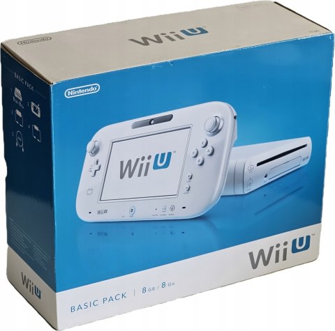 ŁADNA NINTENDO WII U 8GB + GAMEPAD + OKABLOWANIE + PUDEŁKO