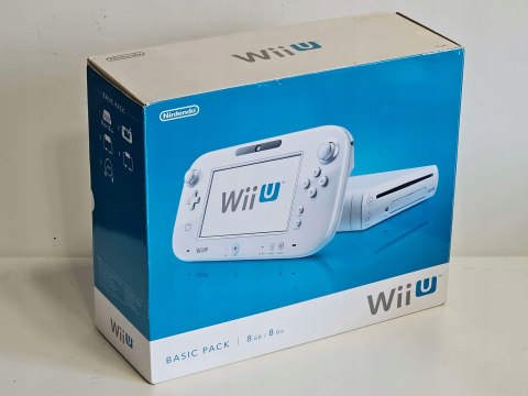 ŁADNA NINTENDO WII U 8GB + GAMEPAD + OKABLOWANIE + PUDEŁKO