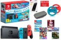 KONSOLA NINTENDO SWITCH V2 + SPORTS + MINECRAFT + MARIO KART 8 + AKCESORIA