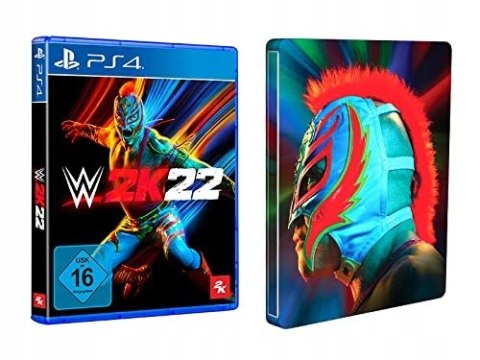 WWE 2K22 + STEELBOOK [PS4]