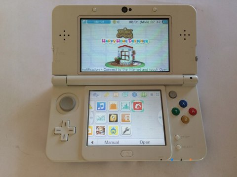 KONSOLA NEW NINTENDO 3DS BIAŁA + ANIMAL CROSSING + COVER PLATE'Y