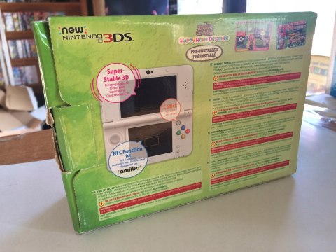 KONSOLA NEW NINTENDO 3DS BIAŁA + ANIMAL CROSSING + COVER PLATE'Y