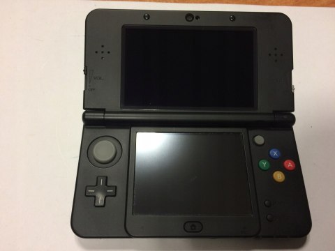 KONSOLA NEW NINTENDO 3DS CZARNA + ETUI + RYSIK + USB - ŁADNE EKRANY