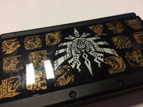 KONSOLA NEW NINTENDO 3DS CZARNA MONSTER HUNTER 4 ULTIMATE + GRA MH4U