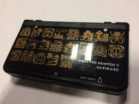 KONSOLA NEW NINTENDO 3DS CZARNA MONSTER HUNTER 4 ULTIMATE + GRA MH4U