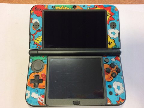 KONSOLA NEW NINTENDO 3DS XL CZARNA IPS + ETUI + RYSIK + ŁADOWARKA
